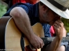 At the Songwriters GuitarBQ in Madison, Ind.