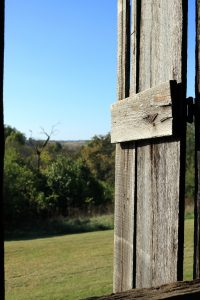 A capella voices in harmony ring out in the barn at Shakertown